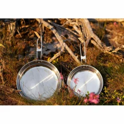 Primus CAMPFIRE FRYING PAN S.S. 25CM - Campinggeschirr^ Campingtöpfe Und Campinggeschirr