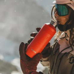 Primus Thermoflaschen Und Becher*TUFA NARROW INSULATED BOTTLE 0.6 L  RED - Trinkflasche