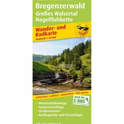 PUBLICPRESS BREGENZER WALD 1:35.000 - Wanderkarte^ Wanderkarten Und Winterkarten|Wanderkarten Und Winterkarten