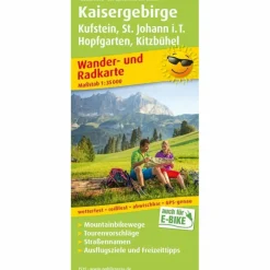 PUBLICPRESS KAISERGEBIRGE 1:35.000 - Wanderkarte^ Fahrradkarten|Wanderkarten Und Winterkarten