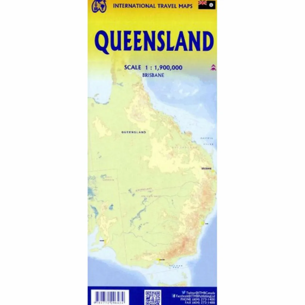 QUEENSLAND 1:900 000 - Straßenkarte^ Straßenkarten|Straßenkarten