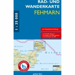 RAD- UND WANDERKARTE FEHMARN 1:35 000 - Fahrradkarte^ Fahrradkarten|Fahrradkarten
