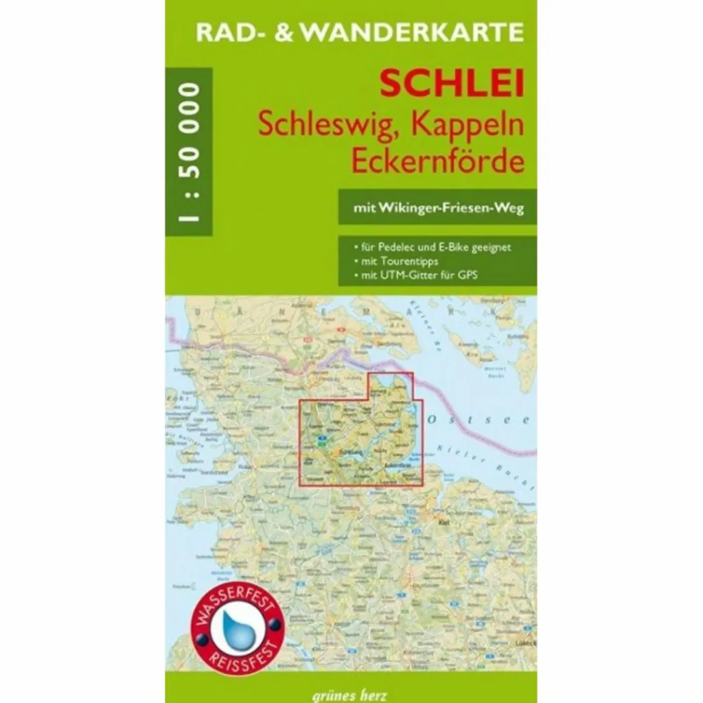Fahrradkarten|Wanderkarten Und Winterkarten*RAD- UND WANDERKARTE SCHLEI