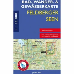 RAD-, WANDER- UND GEWÄSSERKARTE FELDBERGER SEEN^ Fahrradkarten|Gewässerkarten