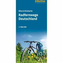 RADFERNWEGE DEUTSCHLAND - Fahrradkarte^ Fahrradkarten|Fahrradkarten