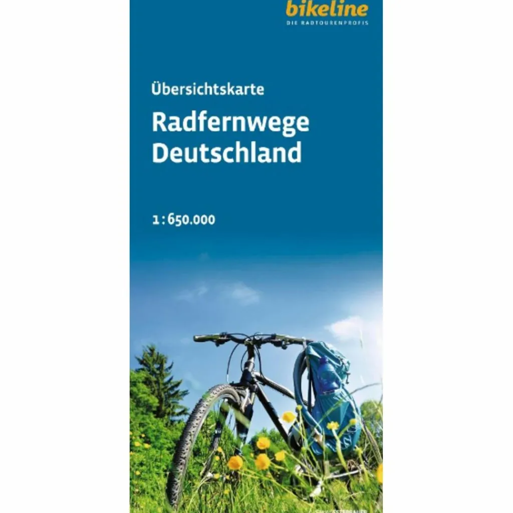 RADFERNWEGE DEUTSCHLAND - Fahrradkarte^ Fahrradkarten|Fahrradkarten