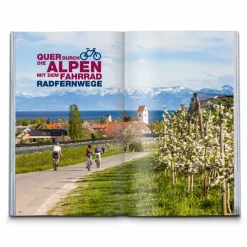 Radwanderführer Und Mountainbikeführer*RADFERNWEGE QUER DURCH DIE ALPEN - Radwanderführer