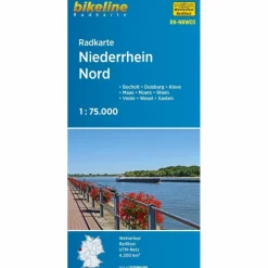 Fahrradkarten|Fahrradkarten*RADKARTE NIEDERRHEIN NORD (RK-NRW03) - Fahrradkarte