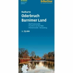 RADKARTE ODERBRUCH BARNIMERLAND - Fahrradkarte^ Fahrradkarten|Fahrradkarten