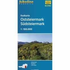 Fahrradkarten|Fahrradkarten*RADKARTE OSTSTEIERMARK, SÜDSTEIERMARK 1:100.000 - Fahrradkarte