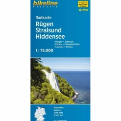 Fahrradkarten|Fahrradkarten*RADKARTE RÜGEN STRALSUND HIDDENSEE (RK-MV03) 1 : 75 000 - Fahrradkarte