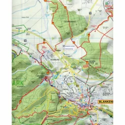 RADWANDER- UND WANDERKARTE OSTHARZ, BODETAL - Wanderkarte^ Fahrradkarten|Wanderkarten Und Winterkarten