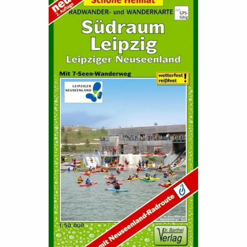 RADWANDER- UND WANDERKARTE SÜDRAUM LEIPZIG - Wanderkarte^ Fahrradkarten|Wanderkarten Und Winterkarten