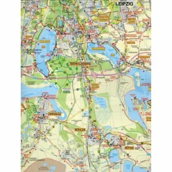 RADWANDER- UND WANDERKARTE SÜDRAUM LEIPZIG - Wanderkarte^ Fahrradkarten|Wanderkarten Und Winterkarten