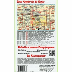 RADWANDER- UND WANDERKARTE SÜDRAUM LEIPZIG - Wanderkarte^ Fahrradkarten|Wanderkarten Und Winterkarten