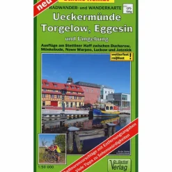 RADWANDER- UND WANDERKARTE UECKERMÜNDE - Wanderkarte^ Fahrradkarten|Wanderkarten Und Winterkarten