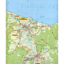 RADWANDER- UND WANDERKARTE UECKERMÜNDE - Wanderkarte^ Fahrradkarten|Wanderkarten Und Winterkarten