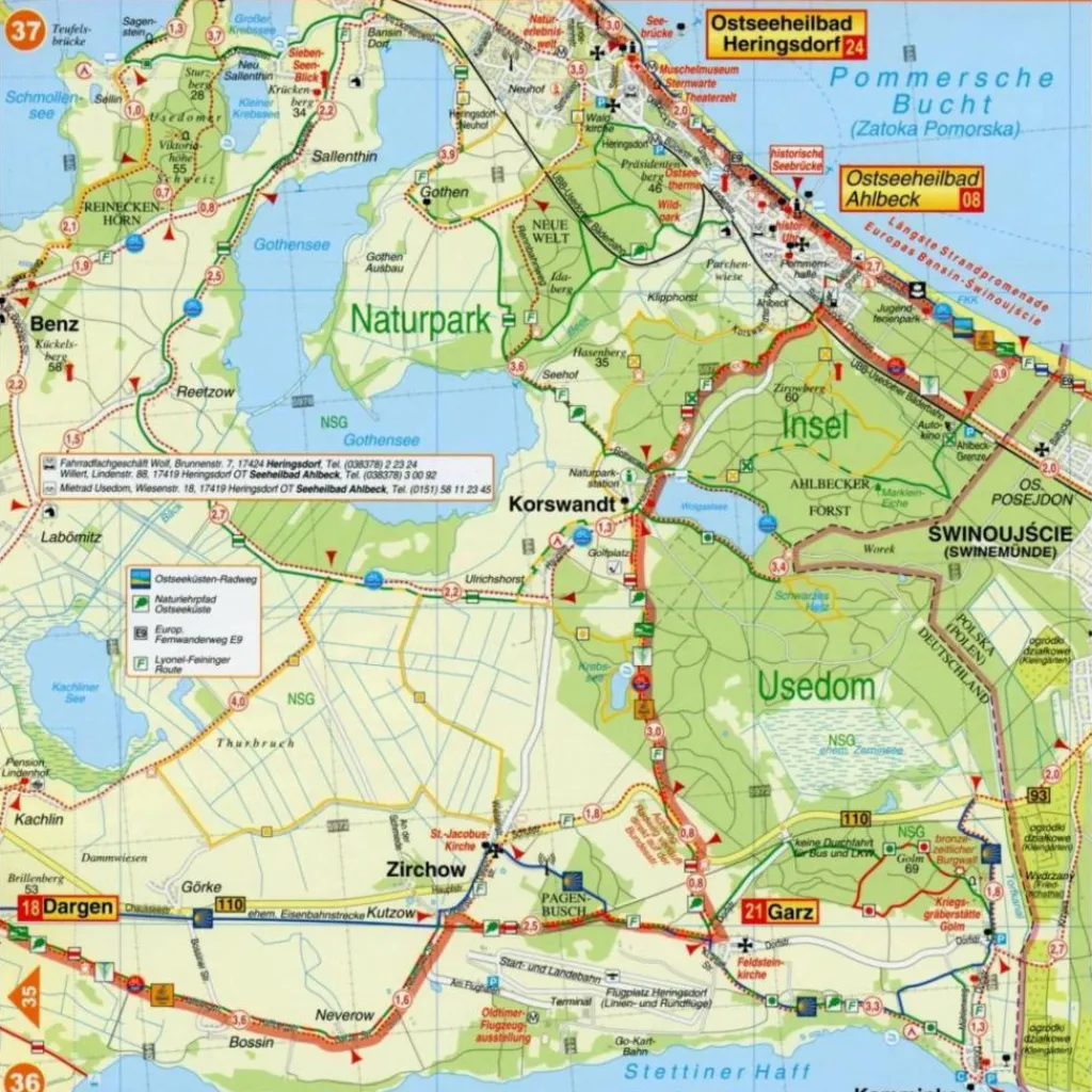 Fahrradkarten|Wanderkarten Und Winterkarten*RADWANDER- UND WANDERKARTE RADWEG BERLIN - Wanderkarte