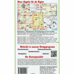 RADWANDER- UND WANDERKARTE PRENZLAU, UCKERSEEN - Wanderkarte^ Fahrradkarten|Wanderkarten Und Winterkarten