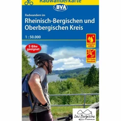 RADWANDERKARTE BVA RADWANDERN IM RHEINISCH-BERGISCHEN - Fahrradkarte^ Fahrradkarten|Fahrradkarten