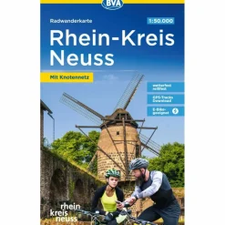 Fahrradkarten|Fahrradkarten*RADWANDERKARTE BVA RHEIN-KREIS NEUSS 1:50.000 - Fahrradkarte