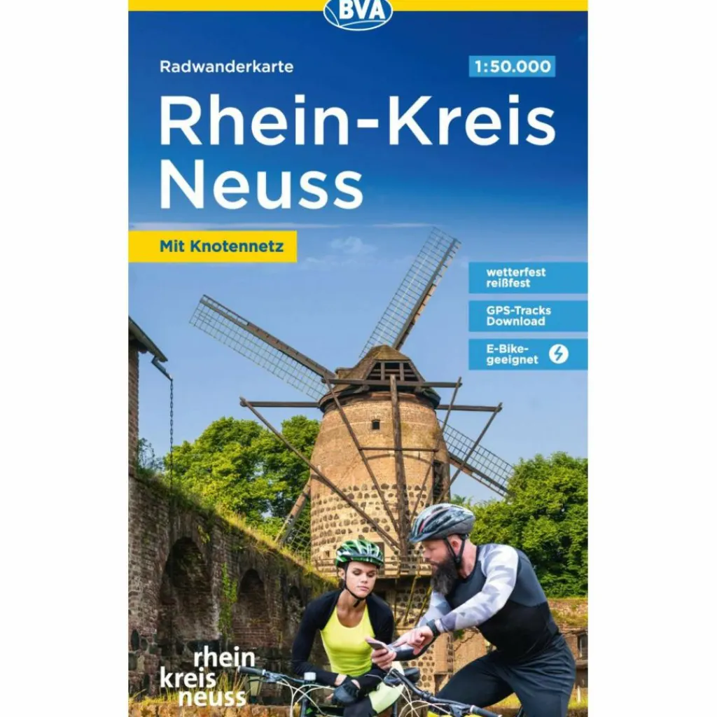 Fahrradkarten|Fahrradkarten*RADWANDERKARTE BVA RHEIN-KREIS NEUSS 1:50.000 - Fahrradkarte