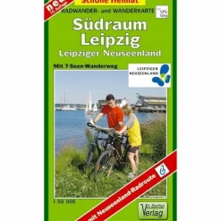 RADWANDERKARTE SÜDRAUM LEIPZIG 1 : 50 00 - Wanderkarte^ Fahrradkarten|Wanderkarten Und Winterkarten