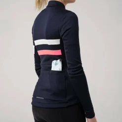 Rapha WOMEN'S BREVET LONG SLEEVE JERSEY Damen - Fahrradtrikot^Damen Shirts Und Tops