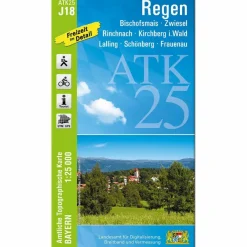 Wanderkarten Und Winterkarten|Wanderkarten Und Winterkarten*REGEN 1 : 25.000 - Wanderkarte