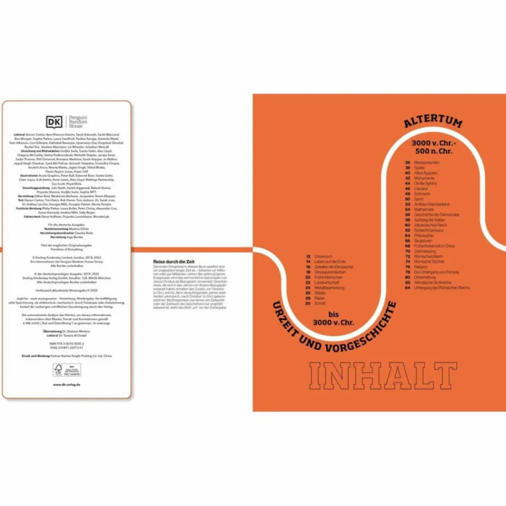 REISE DURCH DIE GESCHICHTE - Sachbuch^Kinder Outdoor-Sachbücher Und Naturwissen|Naturratgeber Und Sachbücher
