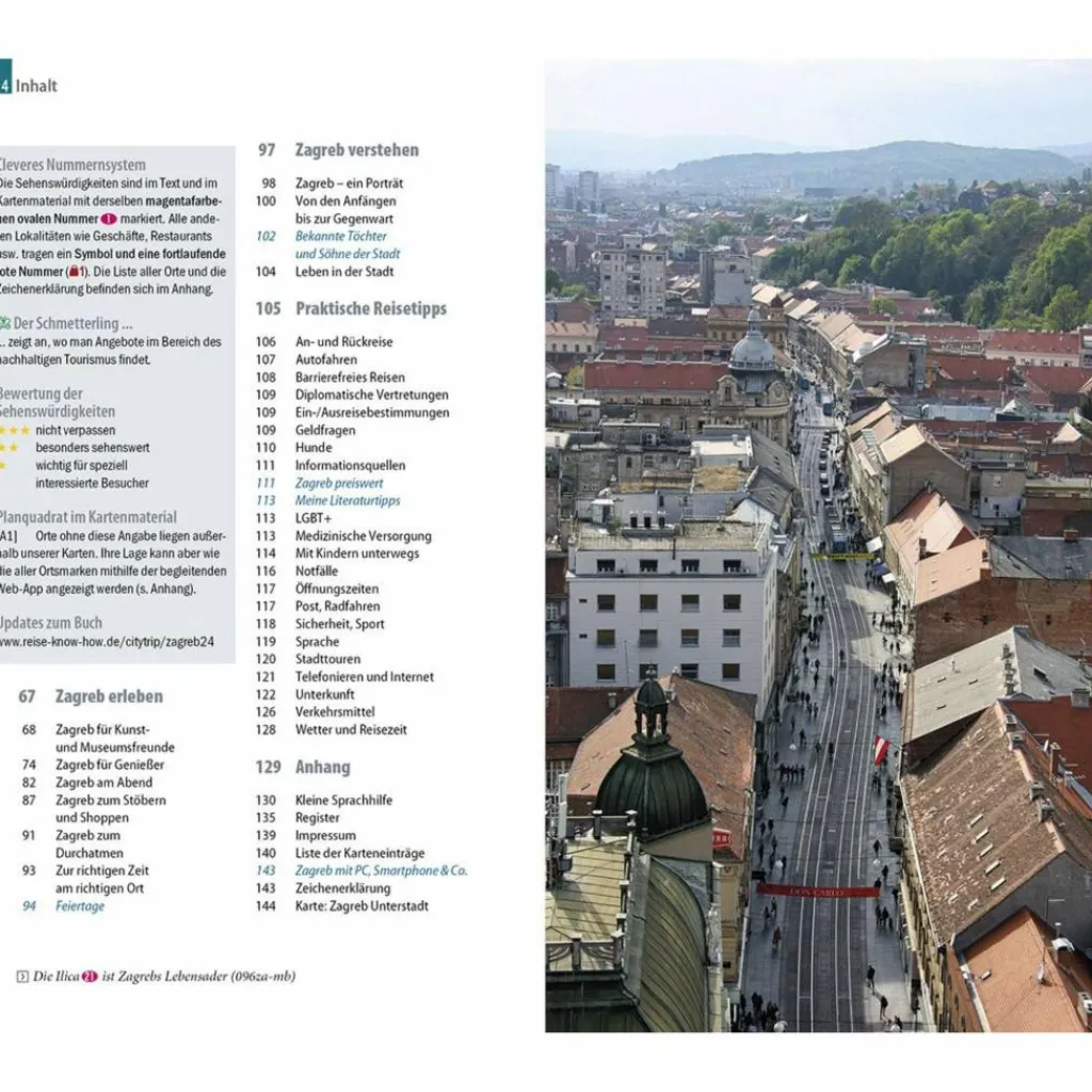 Reiseführer Mitteleuropa*REISE KNOW-HOW CITYTRIP ZAGREB - Reiseführer