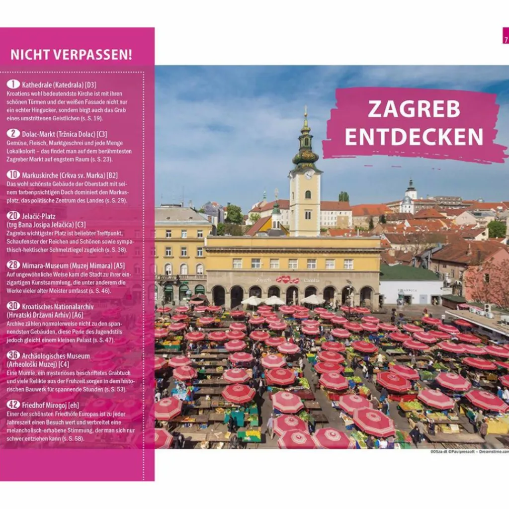 Reiseführer Mitteleuropa*REISE KNOW-HOW CITYTRIP ZAGREB - Reiseführer