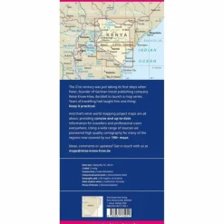 Straßenkarten|Straßenkarten*REISE KNOW-HOW LANDKARTE KENIA / KENYA (1:950.000) - Straßenkarte