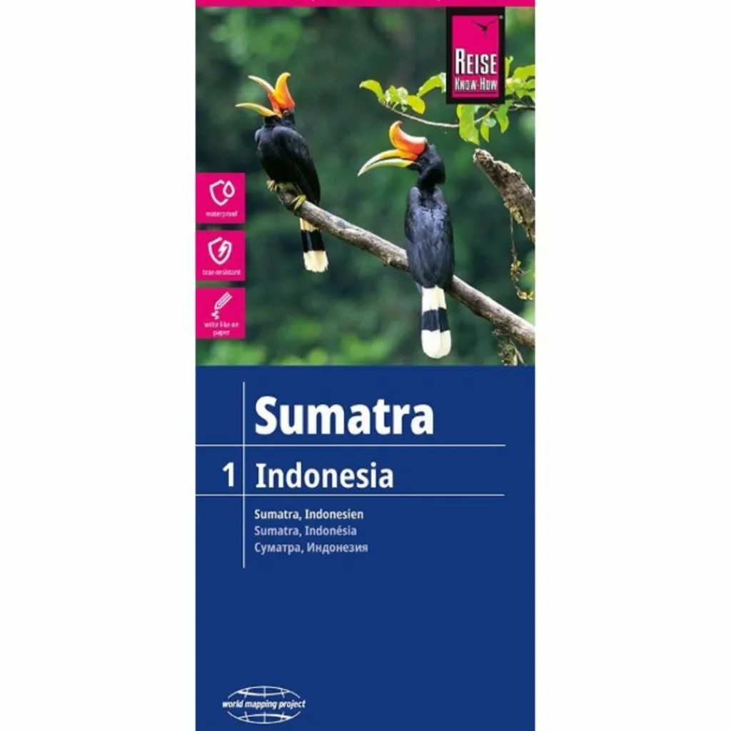 Straßenkarten|Straßenkarten*REISE KNOW-HOW LANDKARTE SUMATRA (1:1.100.000) - INDONESIEN - Straßenkarte