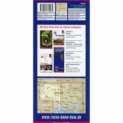 Reiseführer Osteuropa*REISE KNOW-HOW LANDKARTE UKRAINE (1:1.000.000) - Reiseführer