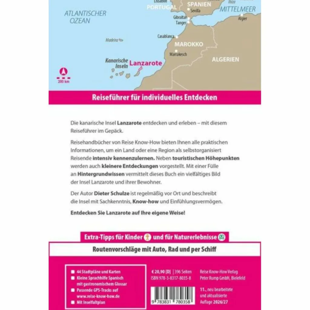 REISE KNOW-HOW REISEFÜHRER LANZAROTE^ Reiseführer Südeuropa