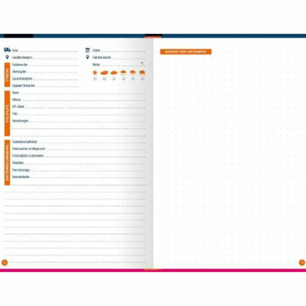 Schreibwaren|Büro Unterwegs*REISE KNOW-HOW WOHNMOBIL-TOURGUIDE LOGBUCH - Notizbuch