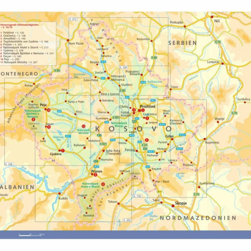 REISEFÜHRER KOSOVO^ Reiseführer Südosteuropa