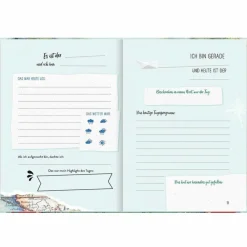 Schreibwaren*REISETAGEBUCH GO & DISCOVER THE WORLD - Notizbuch