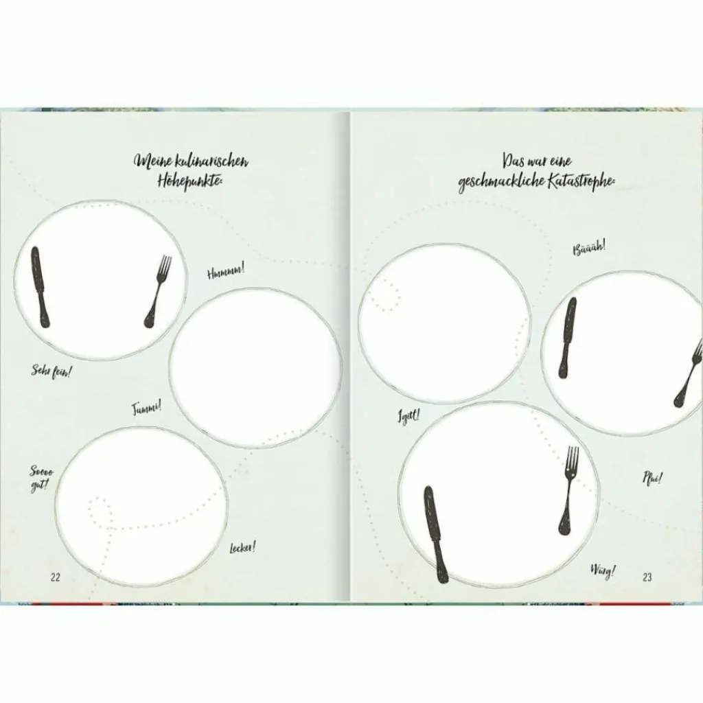 Schreibwaren*REISETAGEBUCH GO & DISCOVER THE WORLD - Notizbuch