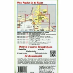 Fahrradkarten|Wanderkarten Und Winterkarten*RÜGEN RADWANDER- UND WANDERKARTE 1 : 50.000 - Wanderkarte