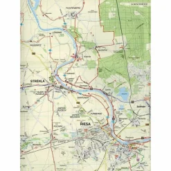 RIESA, OSCHATZ, GROßENHAIN UND UMGEBUNG - Wanderkarte^ Fahrradkarten|Wanderkarten Und Winterkarten