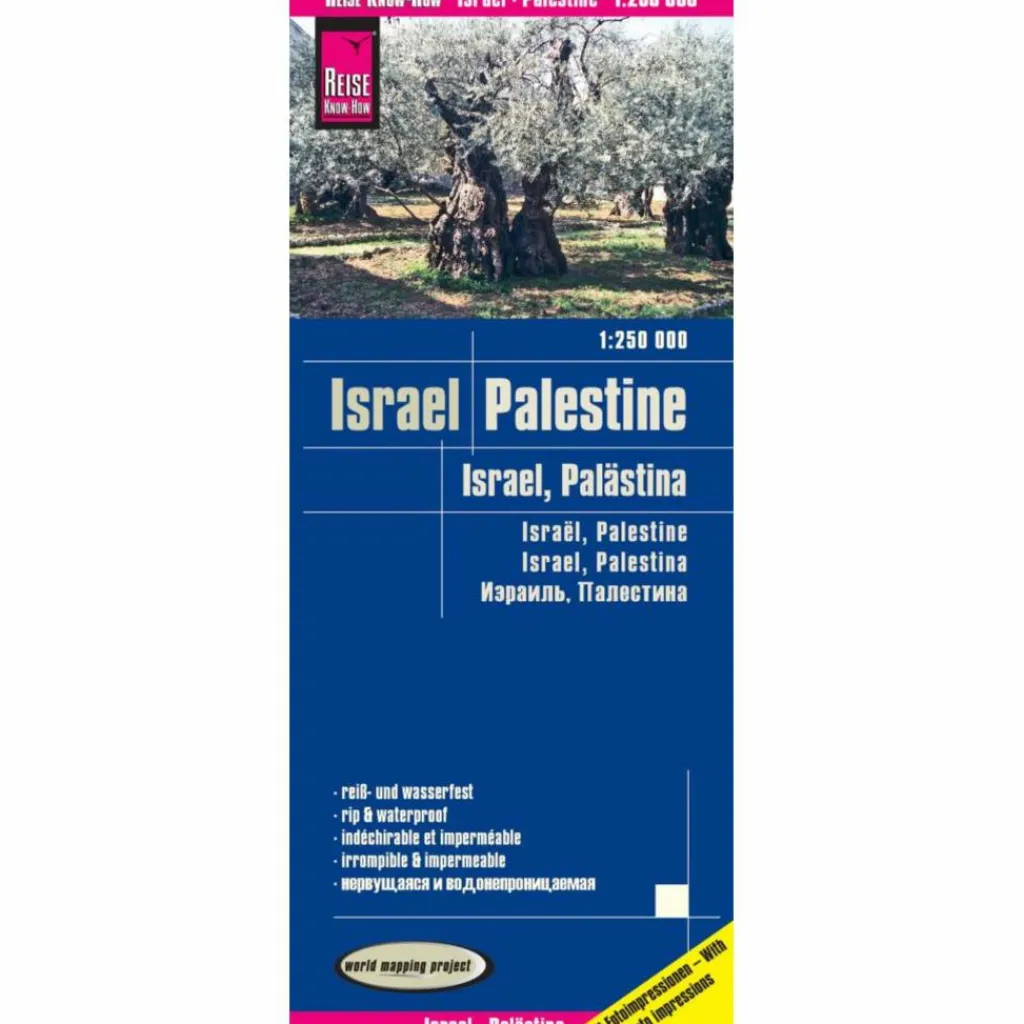 Straßenkarten|Straßenkarten*RKH WMP ISRAEL, PALÄSTINA - Straßenkarte