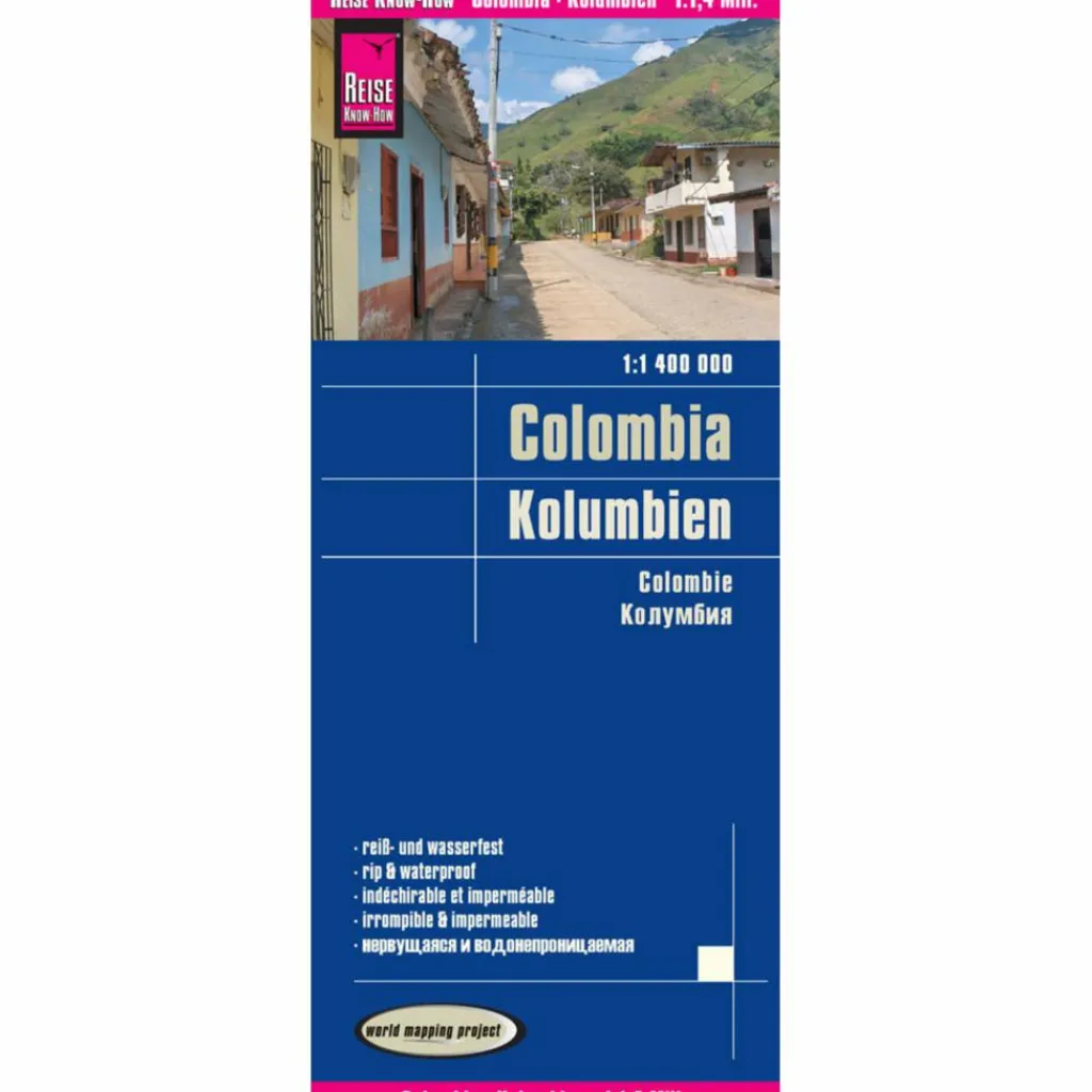 RKH WMP KOLUMBIEN 1:1.400.000 - Straßenkarte^ Straßenkarten|Straßenkarten