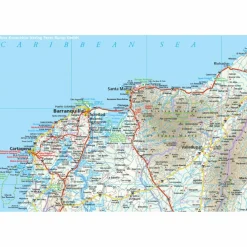 RKH WMP KOLUMBIEN 1:1.400.000 - Straßenkarte^ Straßenkarten|Straßenkarten
