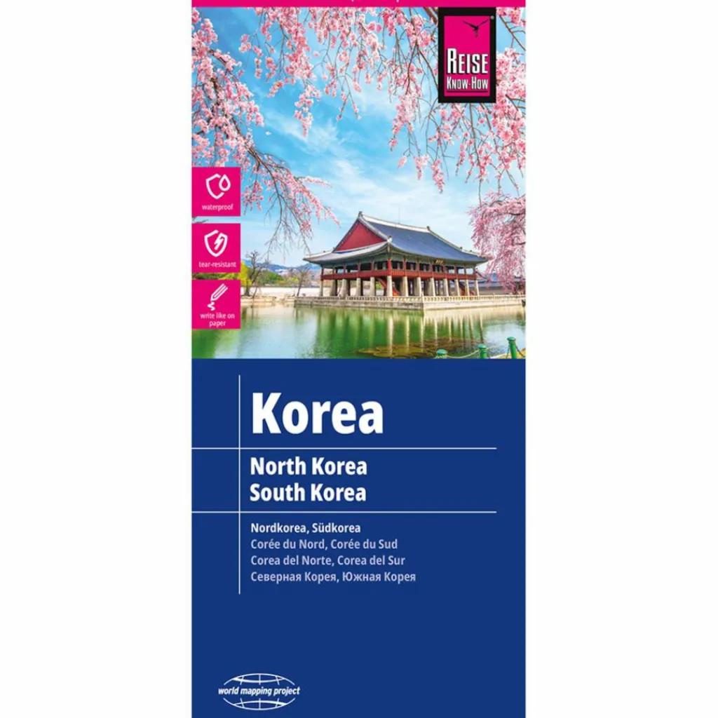 RKH WMP KOREA, NORD UND SÜD - Straßenkarte^ Straßenkarten|Straßenkarten
