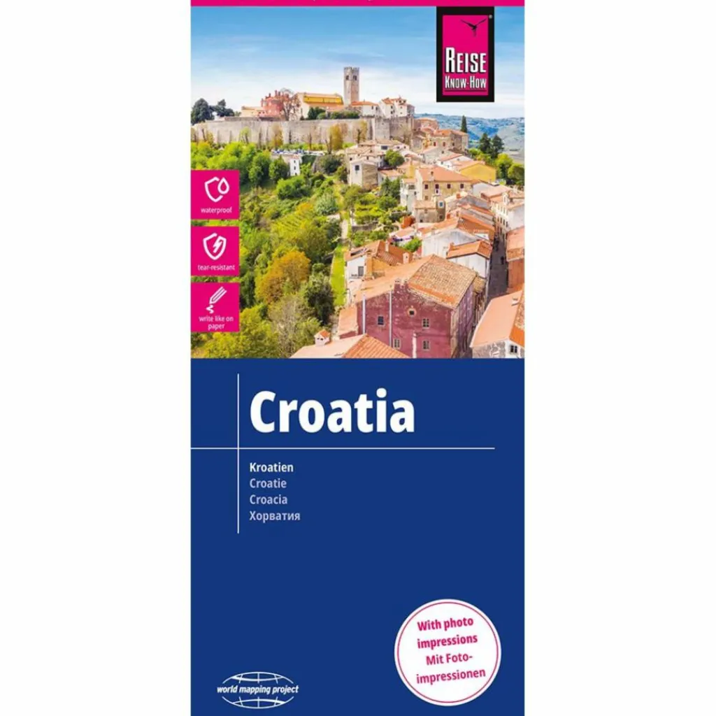 Straßenkarten|Straßenkarten*RKH WMP KROATIEN 1 : 300.000 / 700.000 - Straßenkarte