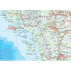 Straßenkarten|Straßenkarten*RKH WMP MYANMAR 1 : 1.500.000 - Straßenkarte