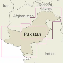 Straßenkarten|Straßenkarten*RKH WMP PAKISTAN - Straßenkarte