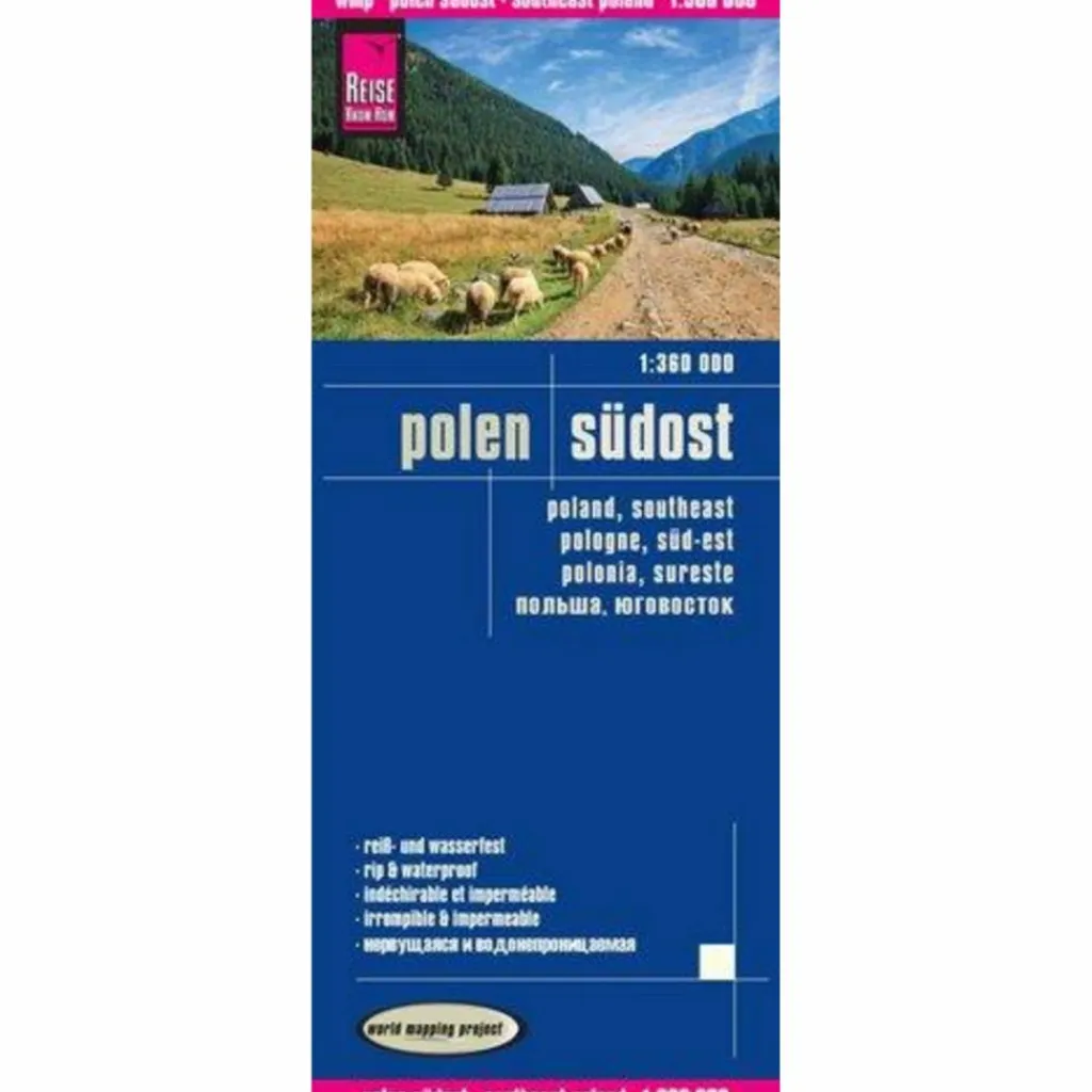 Straßenkarten|Straßenkarten*RKH WMP POLEN, SÜDOST 1:360.000 - Straßenkarte